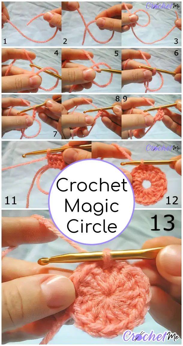 crochet magic circle instructions for beginners