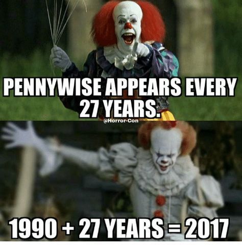 pennywise appears every 27 years