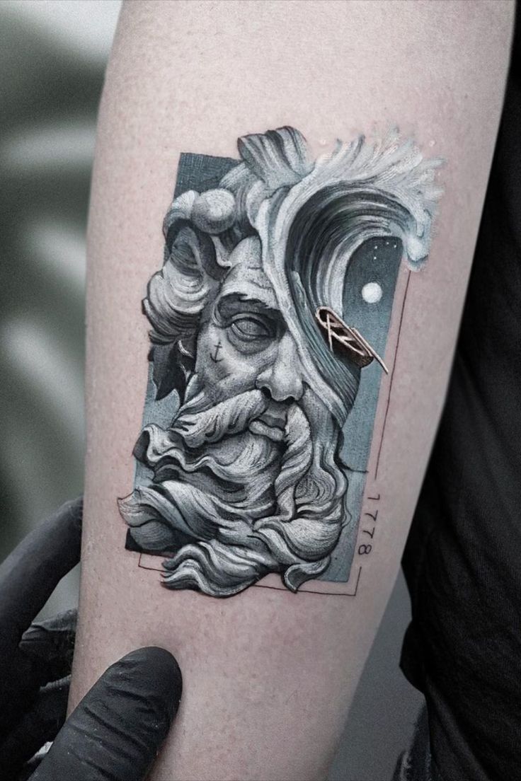 tattoo
small tattoos
unique tattoos
tatoos
simple tattoos Neptune Tattoo, Neptune Color, Upper Leg Tattoos, King Neptune, Poseidon Tattoo, Unique Tattoos For Men, Gamer Tattoos, Greek Mythology Tattoos, Greek Tattoos