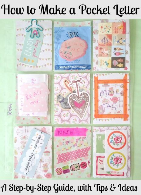 how to make a pocket letter with tips and ideas from the crafter's workshop