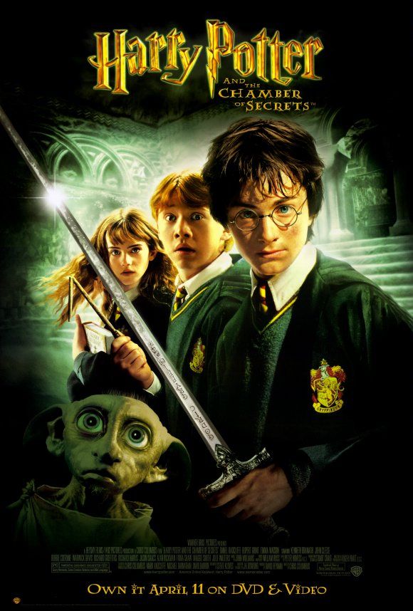 harry potter and the chamber of secrets widescreen hd / dvd rip - off combo