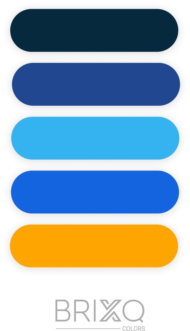 the logo for brixxo colors is shown in blue, orange and yellow