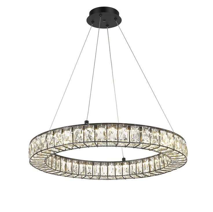 a large circular chandelier with many lights hanging from it's center ring