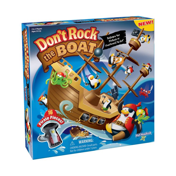 the board game don't rock the boat