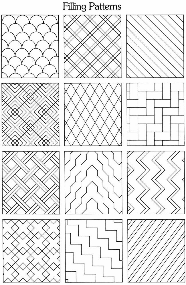 the different patterns that can be used to make quilts and pillowcases in this pattern