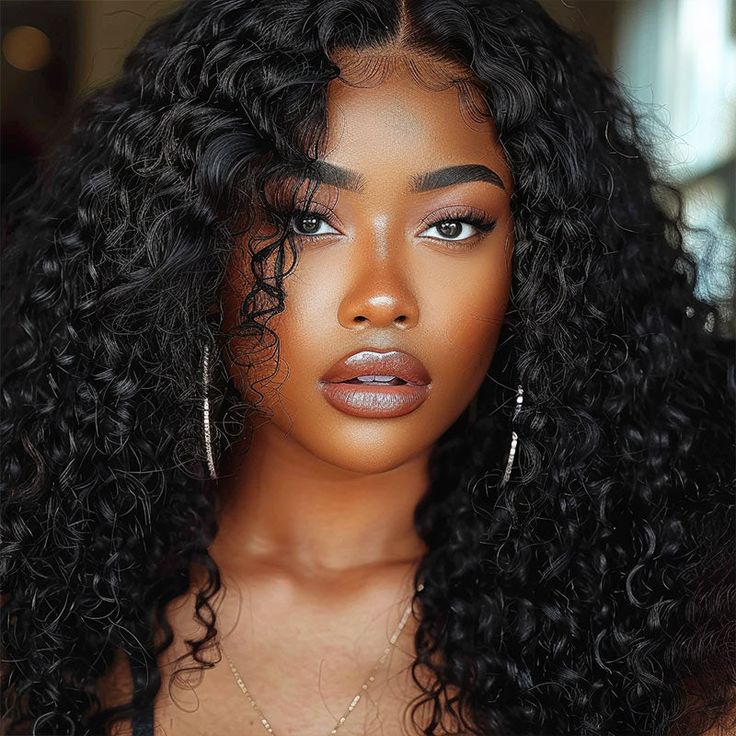 >Item: Soul Lady 13x4.5 Full Frontal HD Lace Wig Jerry Curly?Human Hair Wig Pre-Plucked Hair Line With Bleached Knots >Hair Material: 100% Virgin Human Hair Wigs, No Fibbers & No Synthetic Hair >Wig Density: 150%-180% Density. Thick Full From Top To Ends; Enough to meet your requirement, a bigger density wig is available for you. >Hair Color: Natural Black Color >Hair Texture: Jerry Curly Hair >Hair Length: 14 Inch-30 inch (Longer Than Regular's) >Hair Features: Pre Plucked With Natural Hairline, Perfect Bleached Knots,100% True To Length. No Tangle, No Shedding, Healthy, Soft, No Impurities, No Strange Smell, Can Be Straightened, Curled, Bleached, Dyed, Permed, Durable, Reusable And Styled As Your Own Natural Hair; >Lace Material: Swiss Lace - Middle part and side part are all available, Jerry Curl Wig, Full Frontal Wig, Hd Lace Wig, Full Frontal, Curly Human Hair Wig, Exotic Women, Hair Affair, Hair Density, Hd Lace