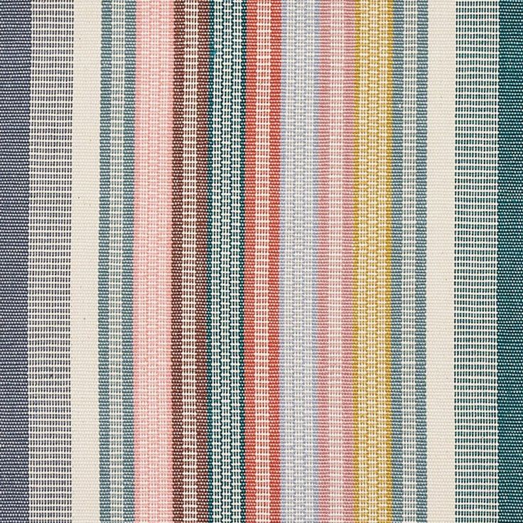 multicolored striped fabric with vertical stripes