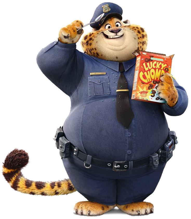 a cheetah is holding a book in his hand and wearing a police uniform