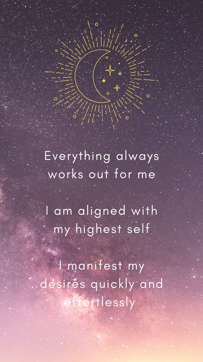 Night starry sky with moon image and affirmations Spiritual Vision Board, Abundance Images, Vision Board Quotes, Spiritual Wallpaper, Highest Self, Abundance Quotes, Manifesting Dreams, Vision Board Affirmations, Dream Symbols