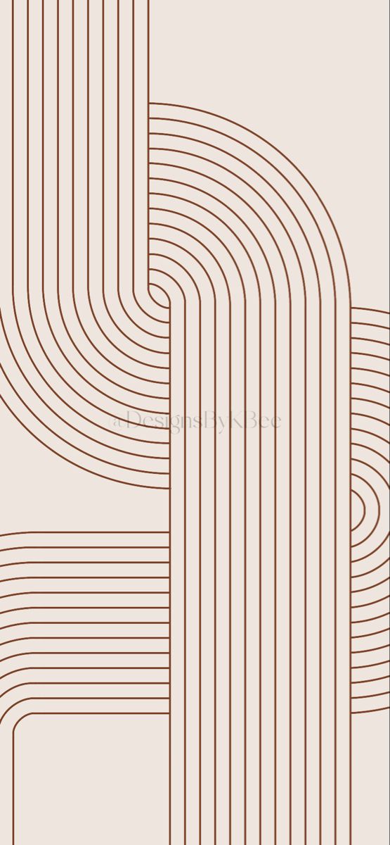 an abstract background with lines and curves in brown on beige royaltying paper, suitable for use