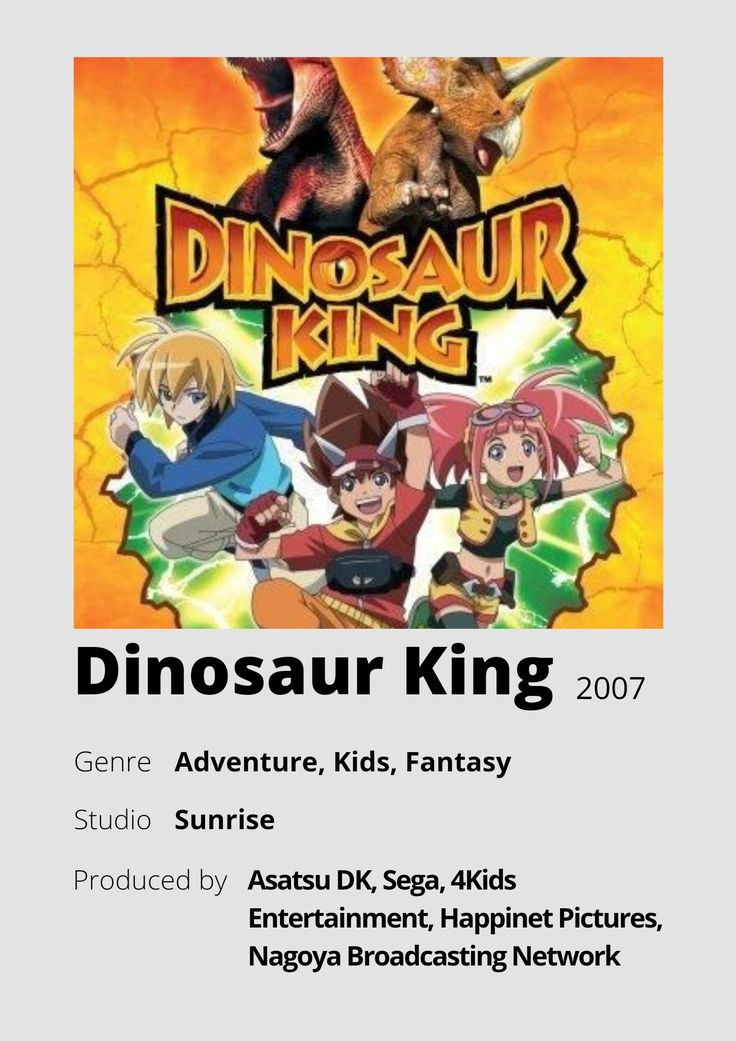 an advertisement for the dinosaur king game