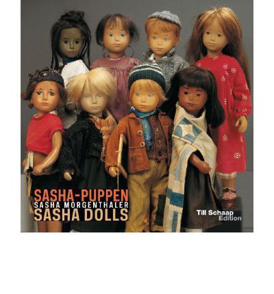 there are many dolls standing together on the cover of children's book sashn - puppetn