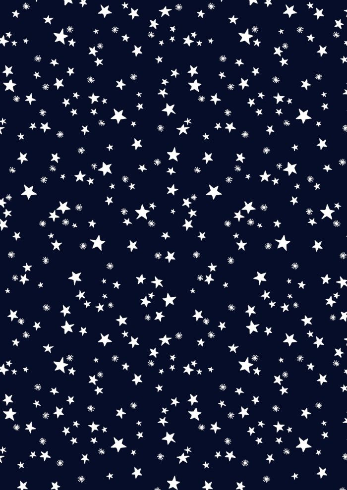 white stars on a dark blue background