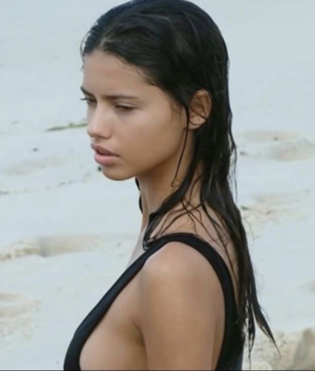 Lima, Black, Hair, Adriana Lima, The Ocean, Runway Model, Angel