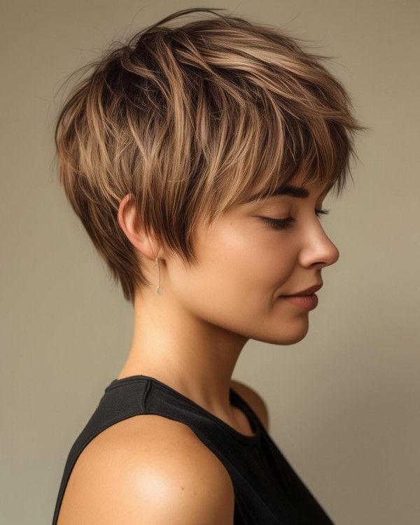 43 Youthful Pixie Haircuts in 2024 for Young Women Trending Short Haircuts 2024, Short Hair 2024 Trends Women, Medium Pixie Cut, Short Haircut Pixie, Feminine Pixie Cuts, Haircut Pixie, Best Haircuts For Women, Choppy Pixie Cut, Brunette Pixie