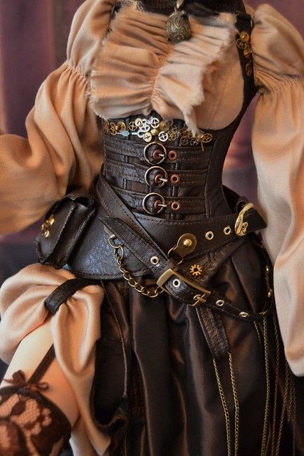 Steampunk Clothing, Dieselpunk, Steampunk Outfits, Mode Steampunk, Diesel Punk, Steampunk Corset, Old Fashion Dresses, Victorian Steampunk, Steampunk Costume