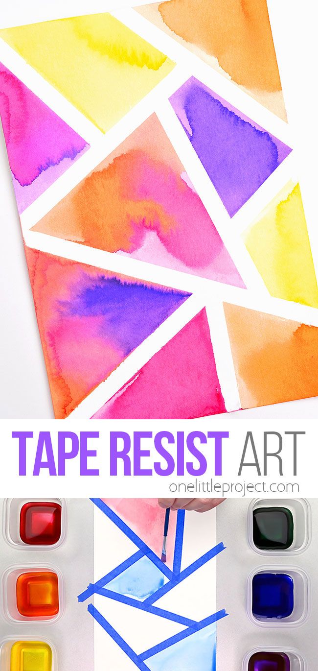 Photo of tape resist art Montessori, Preschool Art Projects Easy, Fun Art Preschool, My Home Art And Craft Preschool, Artist Crafts For Preschoolers, Abstract Art For Preschoolers, Exploring Arts Preschool Theme, Fun Art Activities For Preschoolers, Art Theme Preschool Activities