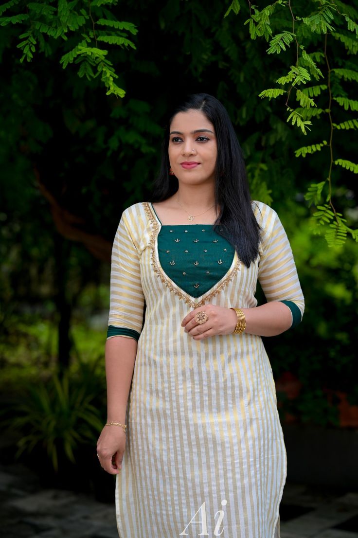 For booking WhatsApp 8078905887 Kurti Latest Design Fashion, Silk Churidar Designs Ideas Patterns, Sudi Neck Designs, Onam Kurta Outfits Ideas, Onam Salwar Designs, Net Churidar Designs Ideas, Cotton Churidar Designs Ideas Patterns, Churidar Neck Designs Latest, New Model Churidar Designs