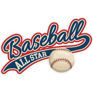 the logo for baseball all star