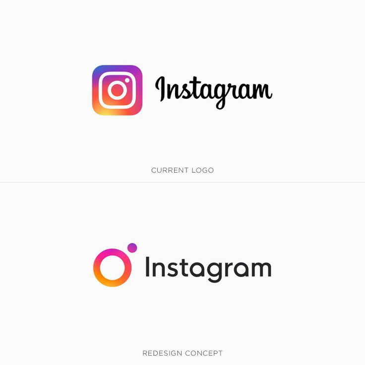 the logos for instagramm