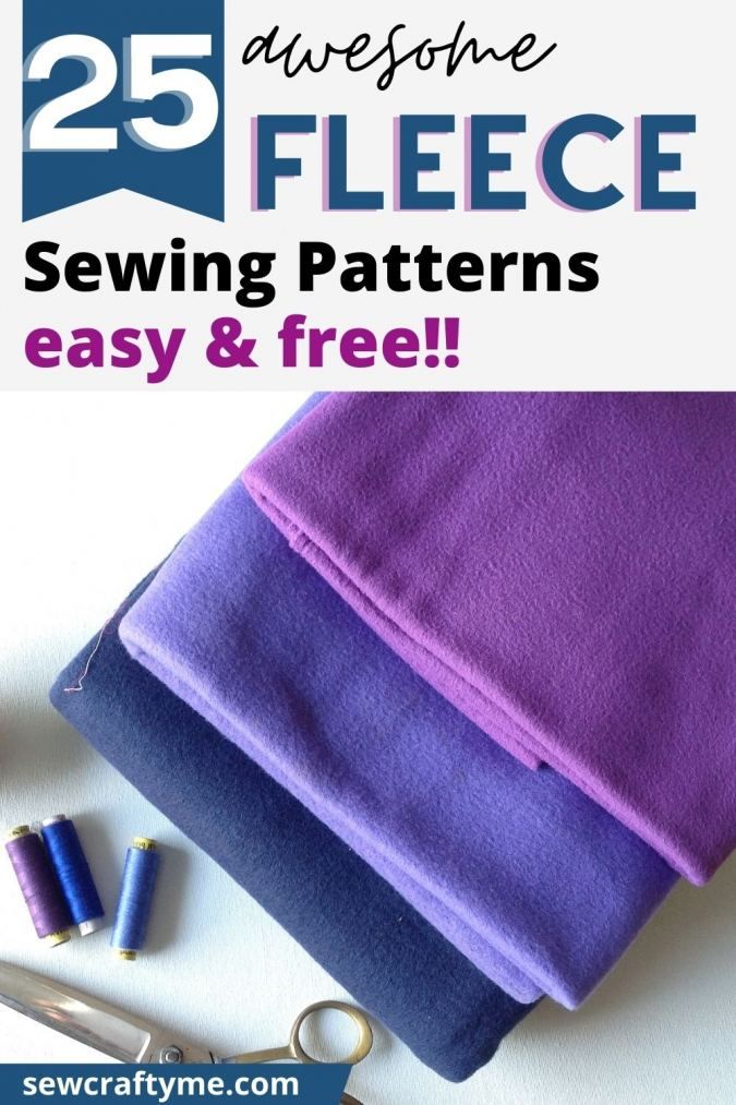 sewing supplies with the text 25 awesome piece sewing patterns easy and free on it's cover