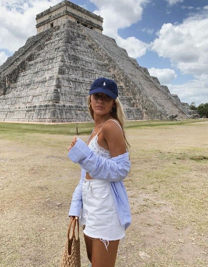 Can Cun Mexico Outfits, Cancun Aesthetic Outfits, Outfits Para Cancun, Guanajuato Mexico Outfit, Teotihuacan Outfit, Tulum Vibes Outfit, Cancun Photo Ideas, Mexico Picture Ideas, Mexico Outfit Ideas