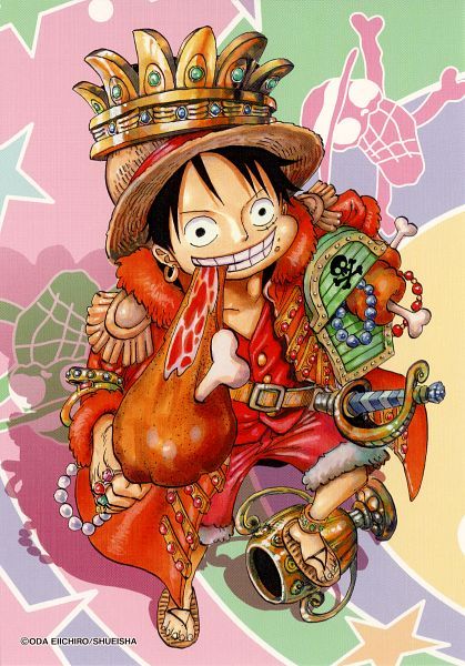 an image of one piece with a hat on his head and holding a skateboard