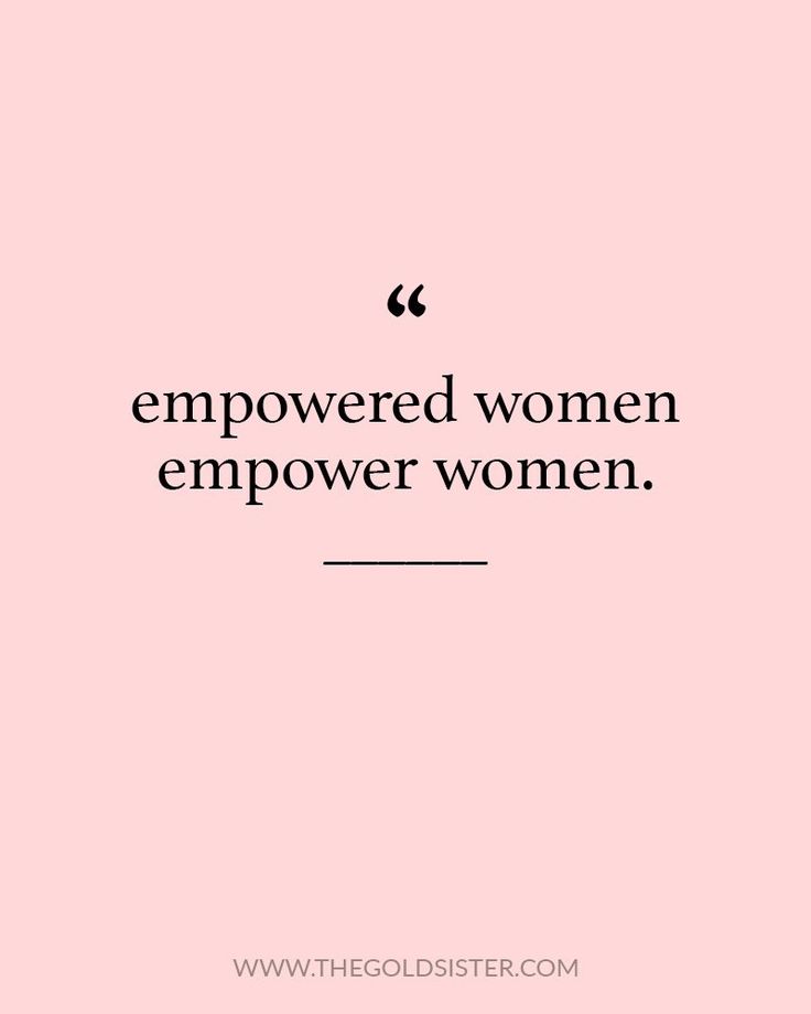 a pink background with the words, women are empreed women empover women