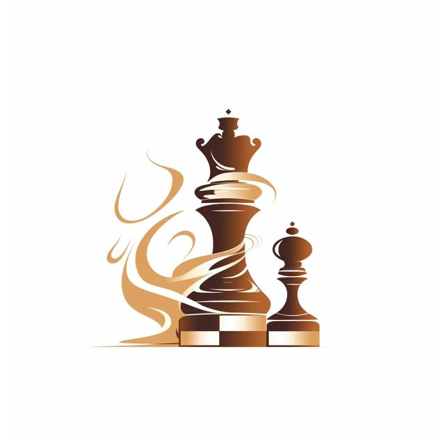 Chess and Coffee Logo Chess Logo, Queen Chess Piece, Chess King, Chess Queen, Coffee Logo, Animated Love Images, Chess Pieces, King Logo, Love Images