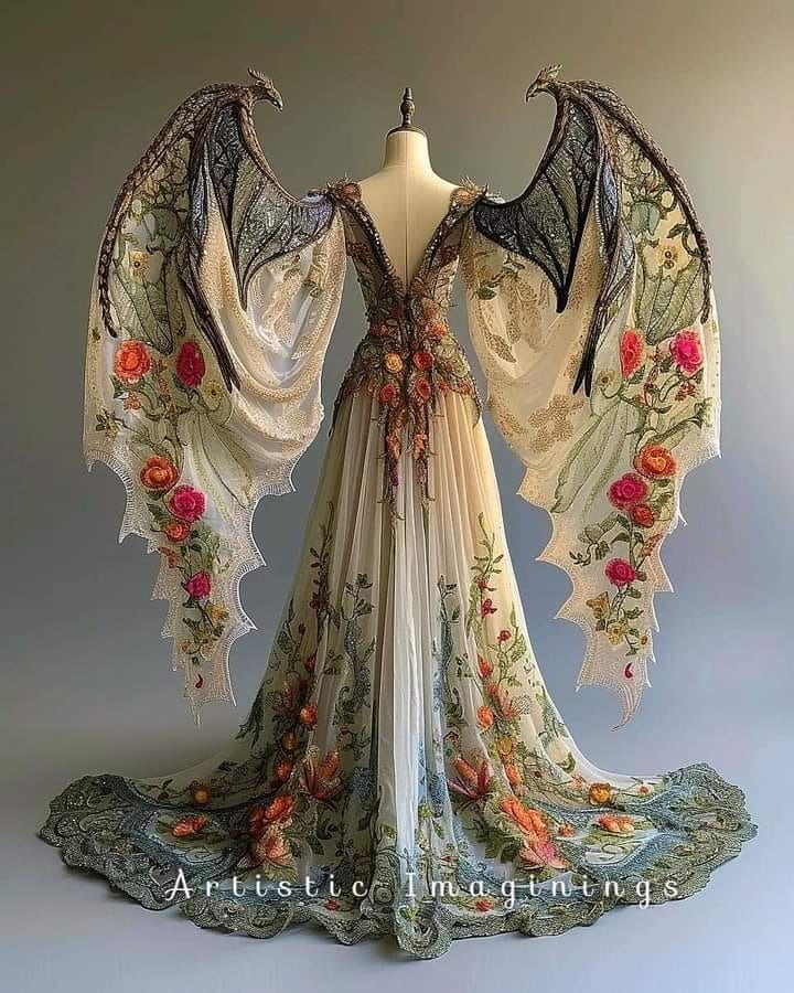 Fair Outfits, Fairy Dresses, Amazing Wedding Dress, Fantasy Dresses, Fantasy Wedding, Fantasy Gowns, Fantasy Costumes, Fairytale Dress, Fantasy Dress