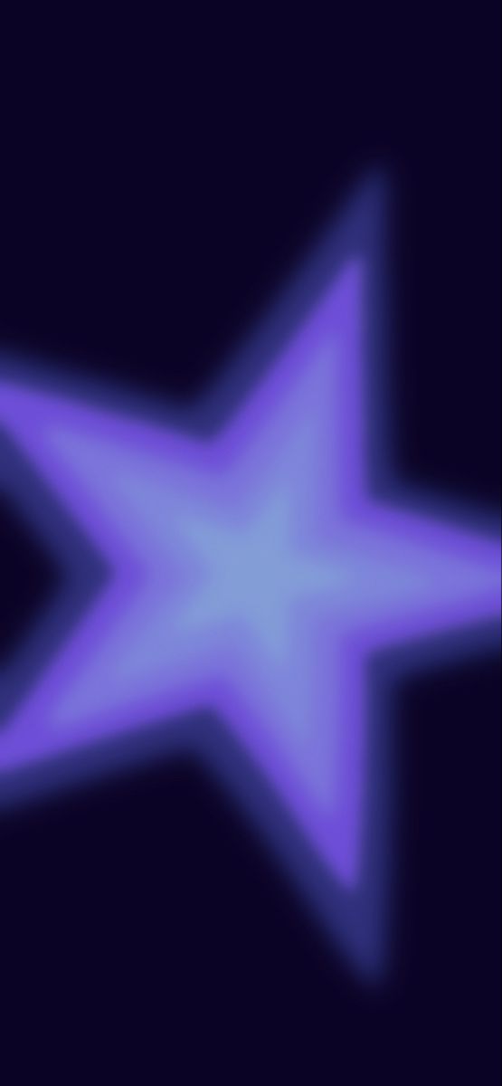 an abstract image of a purple star on a black background