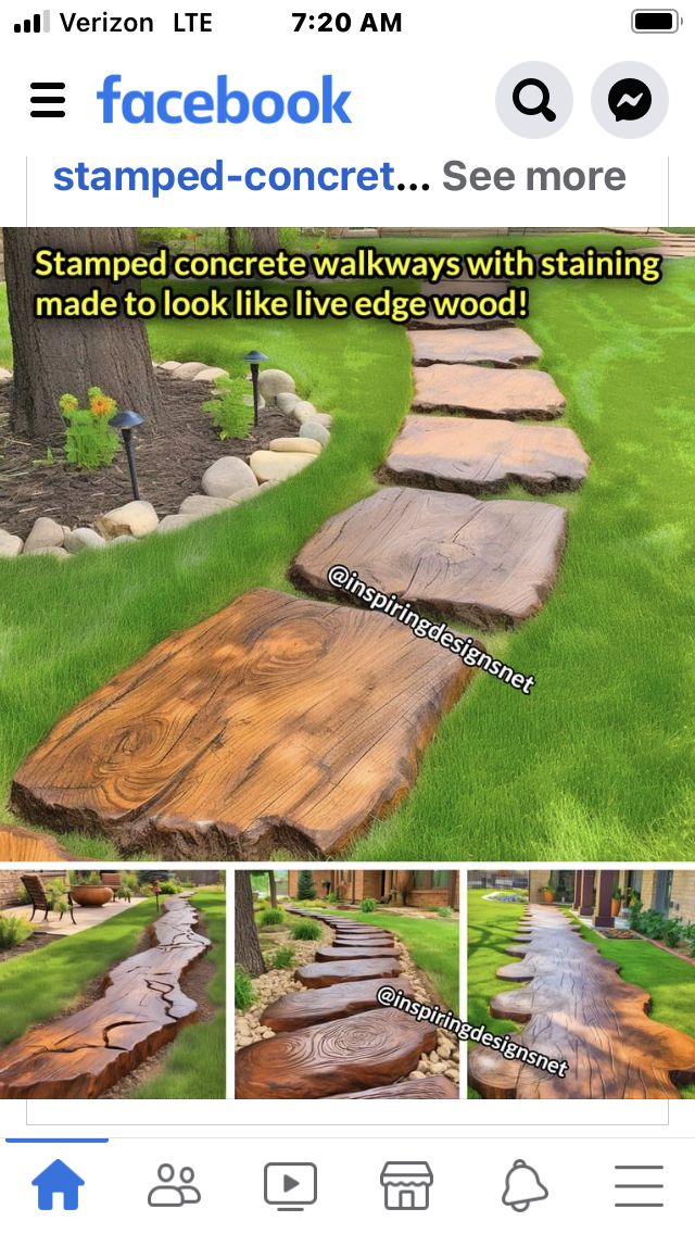 the steps are made out of wood