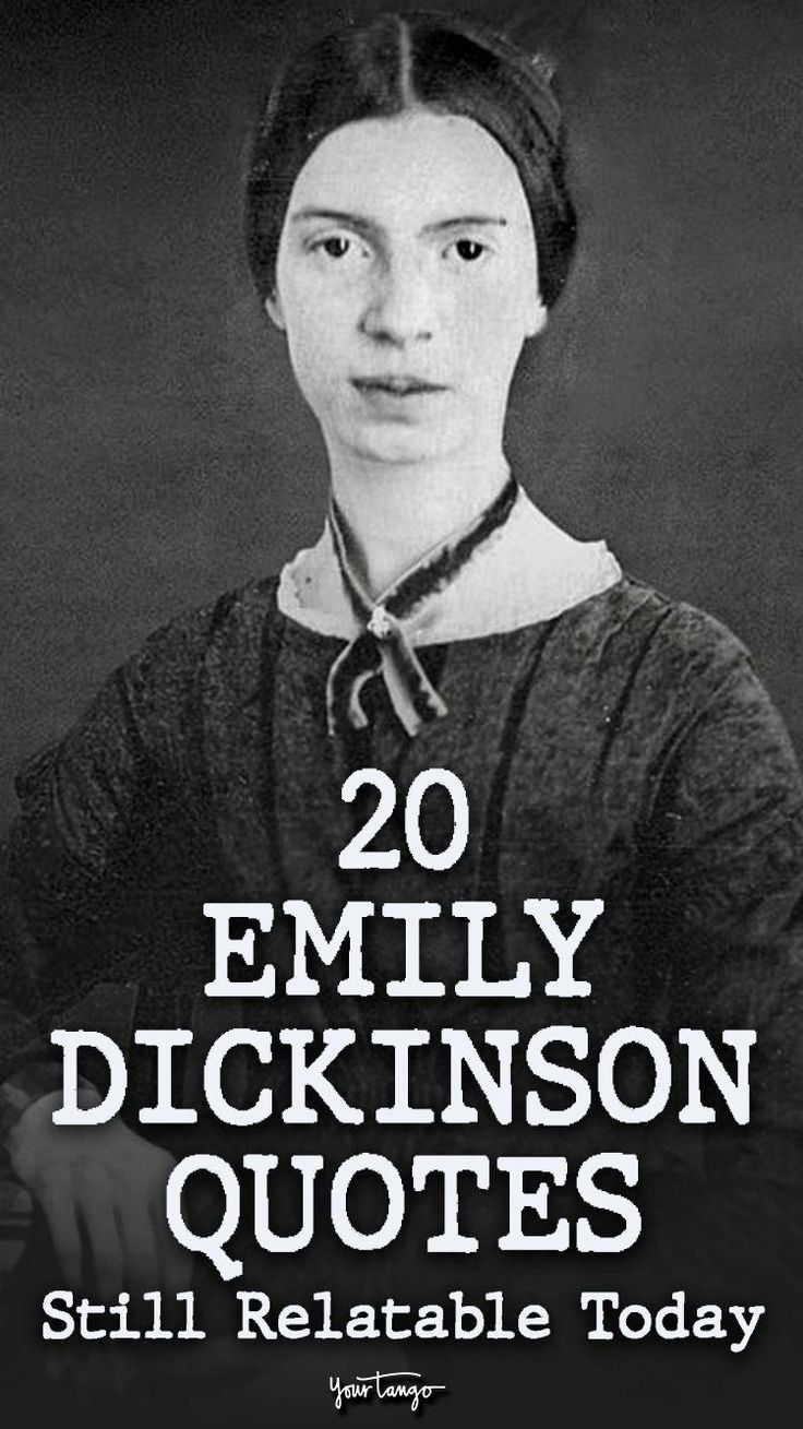 an old photo with the words, 20 embly dickinson quotes still relatable today