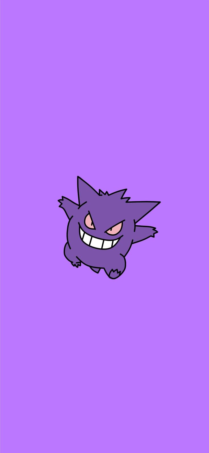 an image of a cartoon character on a purple background