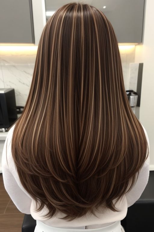 hair color ideas | hairstyles Light Brown Chunky Highlights, Trendy Hair Color 2024, Hair Color Guide, Rambut Brunette, Summer Hair Trends, Hair Inspiration Long, Brown Hair Looks, Brunette Hair With Highlights, Gorgeous Hair Color