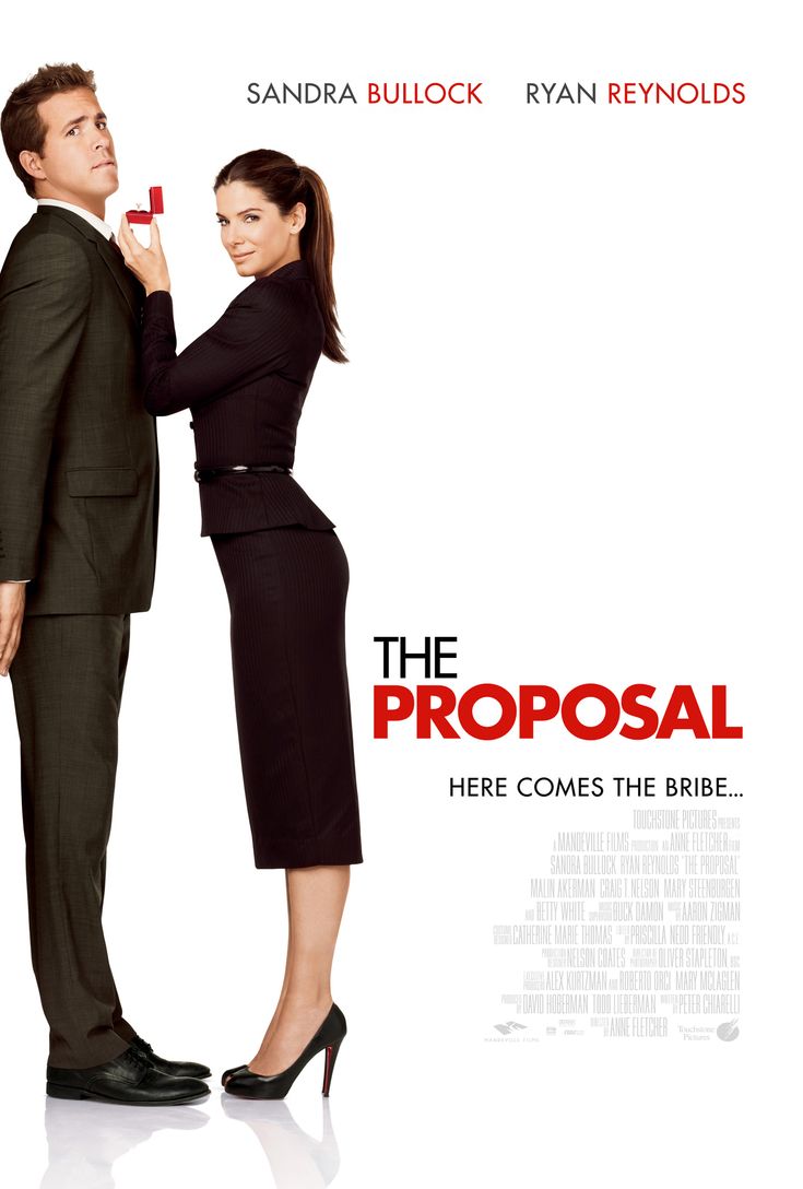 a movie poster for the film the proposal