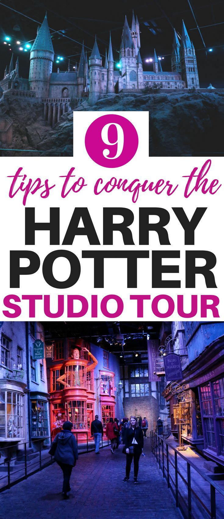 harry potter's studio tour with the title tips to conquer the harry potter studio tour