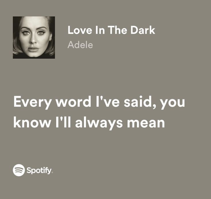 a woman's face with the words love in the dark adele on it