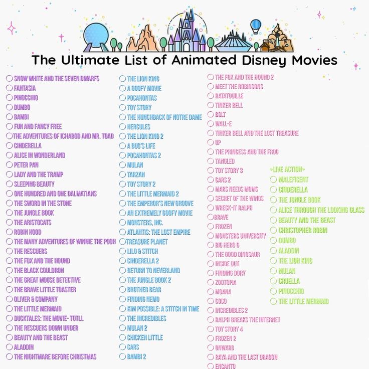 Disney, Disney Movies, Disneyland, Disney World, Classics, Disney Binge, List of Disney movies Pixar Movie Marathon, Movies To Watch Before Disneyland, Disney Movies To Watch List, Ultimate Disney Movie List, Disney Movie Watch List, Movies To Watch Disney Plus, Movies To Watch Before Disney World, Disney Movie List In Order, Disney Movies List In Order