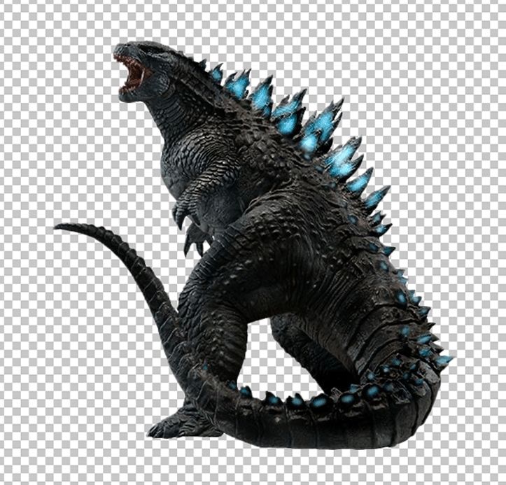 Blue-Spiked Godzilla PNG Image Godzilla Vs King Ghidorah, King Kong Vs Godzilla, Godzilla Funny, Homemade Stickers, Jurassic World Dinosaurs, Godzilla Vs, Creative Poster Design, Creative Posters, King Kong