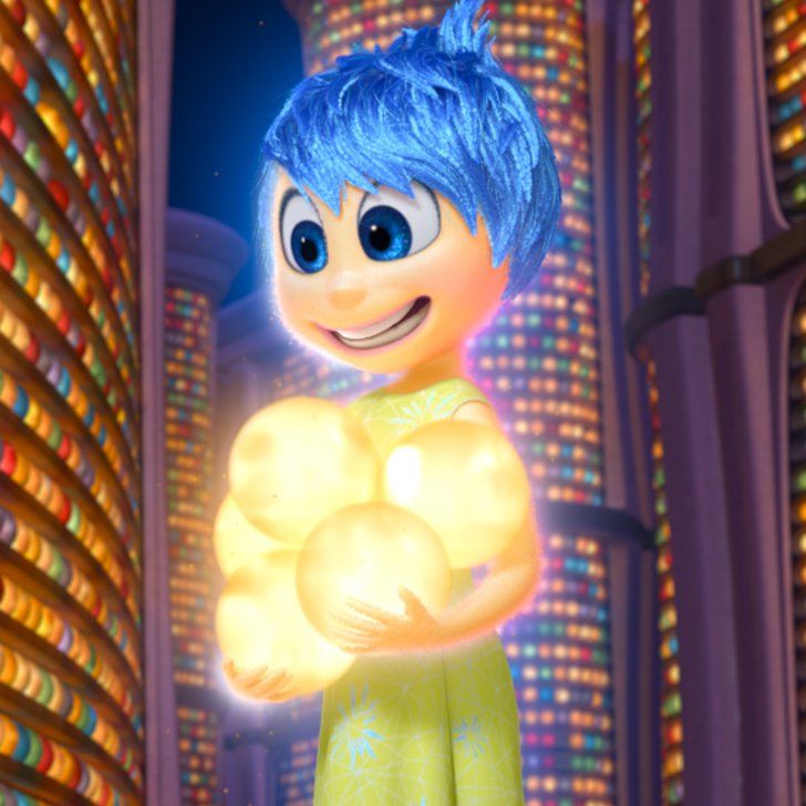 an animated character is standing in front of a building with bright lights on it's sides