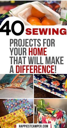 sewing projects for home that will make a difference