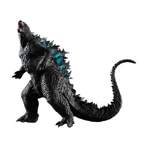 godzilla action figure is shown on a white background