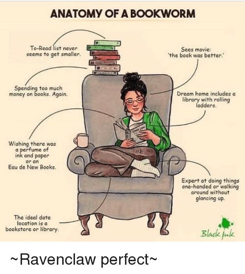 the anatomy of a bookworm sitting in a chair