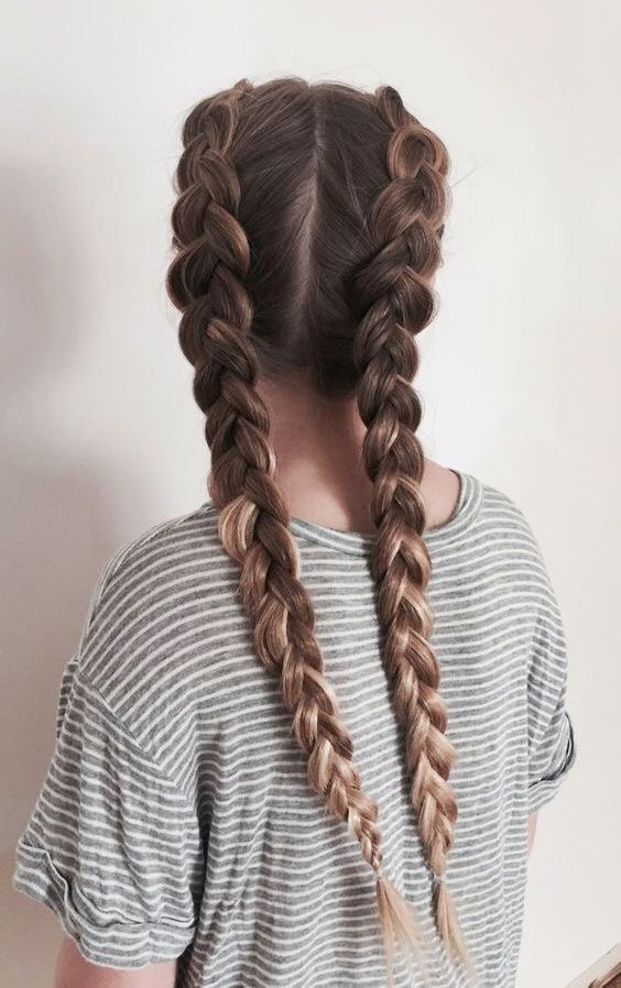 You’ve spent time and effort (or your stylist has) to create gorgeous braid hairstyles. However, you might wonder Double Dutch Braids, Toddler Braids, Double Dutch Braid, Braiding Your Own Hair, Dutch Braids, Lazy Hairstyles, Double Dutch, Long Box Braids, Twist Braid Hairstyles