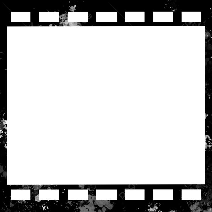 a black and white photo frame with grungy edges