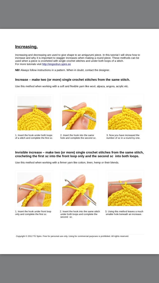 instructions to crochet for beginners with pictures on how to use the knitting needle