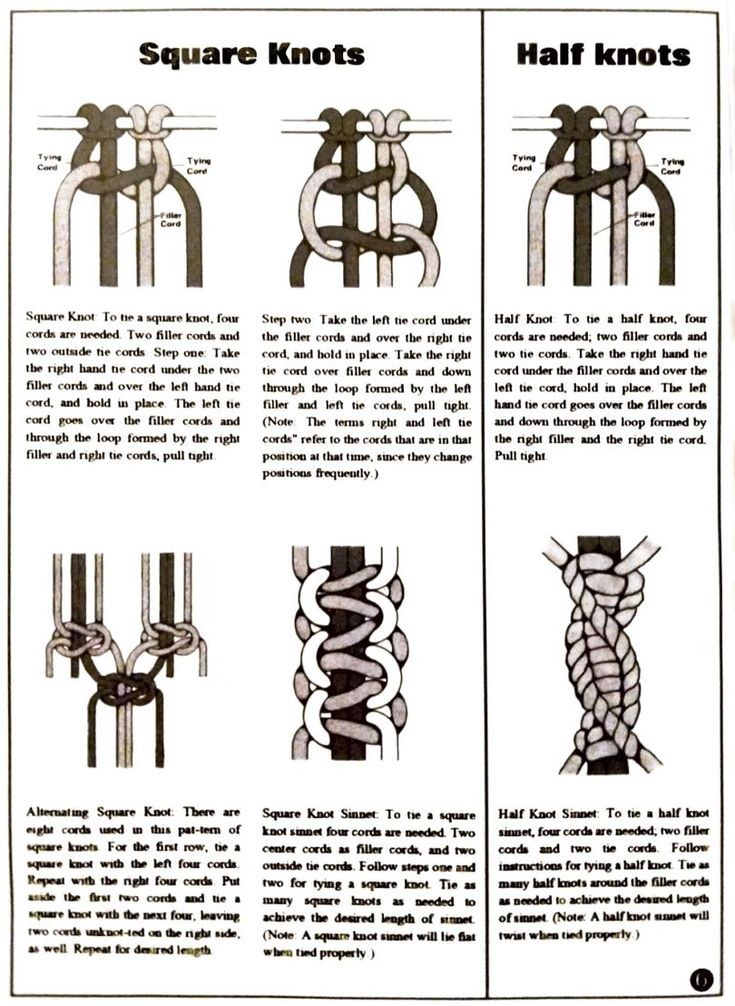 the instructions for how to tie a knot in two different styles, including one with an arrow
