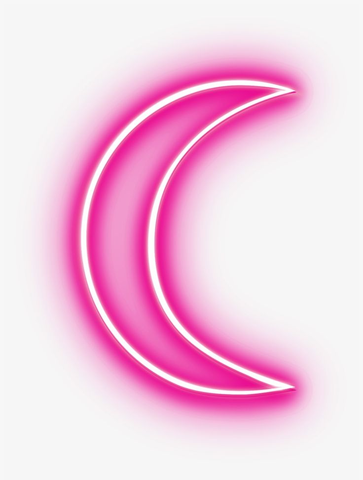 a pink neon sign on a white background with the letter c in it's center