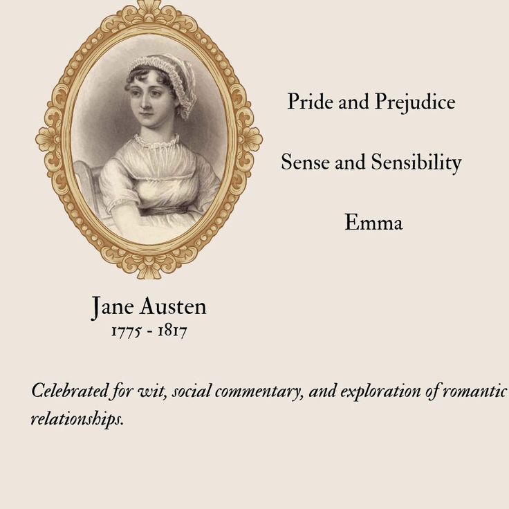 an image of jane austen on the front cover of her book pride and prejudicce